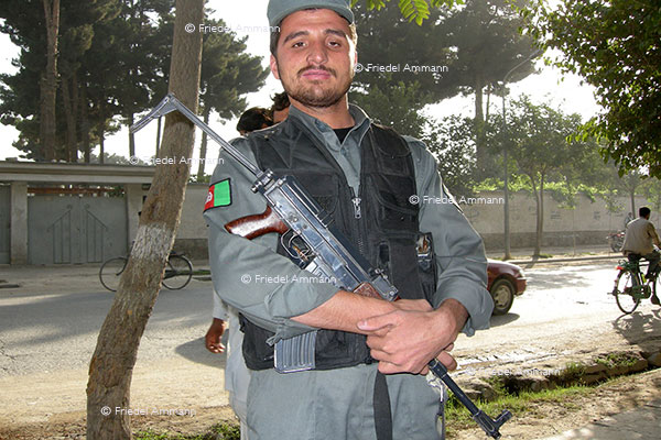 WORLD - Afghanistan, Kabul - Security Soldier