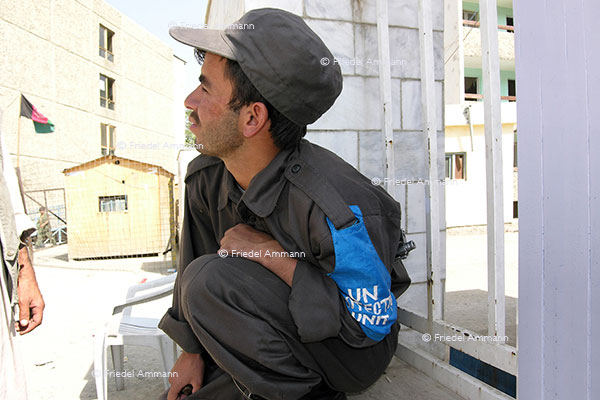 WORLD - Afghanistan, Kabul - Security Soldier