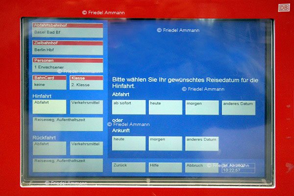 WELT - Deutschland - DB Fahrkartenautomat