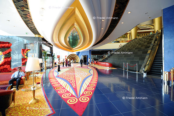WORLD - Dubai - Burj al Arab Hotel, Reception