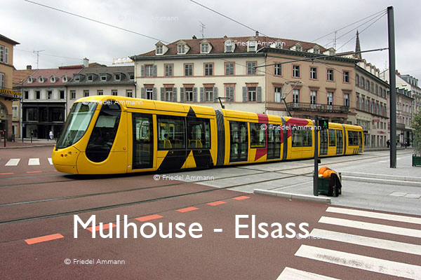 WORLD – France, Elsass – Tram, Mulhouse