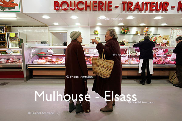WORLD – France, Elsass – Markthalle / Marché Couvert, Mulhouse