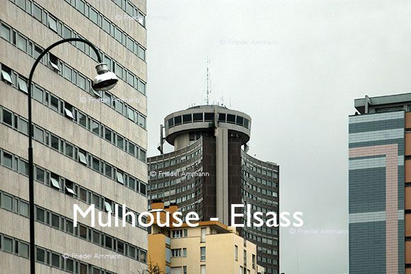 WORLD – France, Elsass – Europaturm, Mulhouse