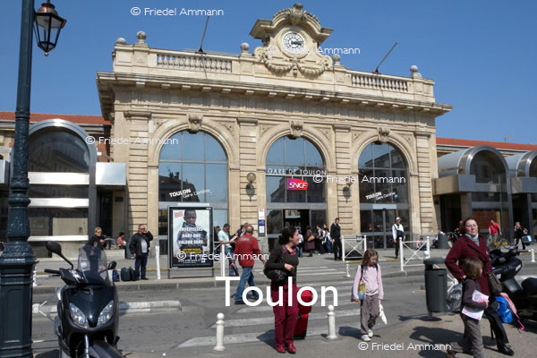 WORLD - France, Côte d’Azur l’ouest - Gare SNCF, Toulon