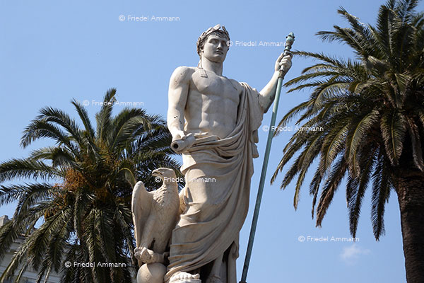 WORLD - France, Korsika, Corsica - Napoléon Monument, Bastia