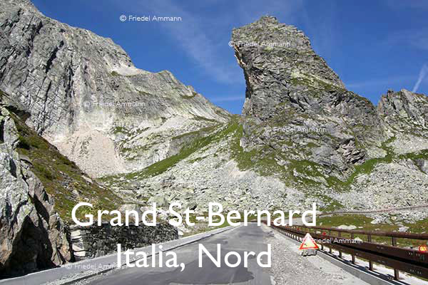 WORLD – Italia, Nord – Aosta, Col du Grand St-Bernard