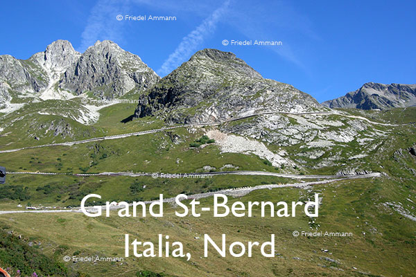 WORLD – Italia, Nord – Aosta, Col du Grand St-Bernard