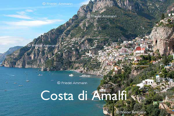 WORLD - Italia, Sud - Amalfiküste / Costa di Amalfi - Positano