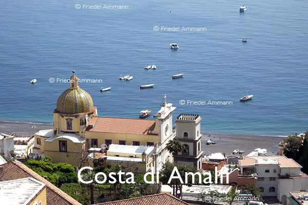 WORLD - Italia, Sud - Amalfiküste / Costa di Amalfi - Positano