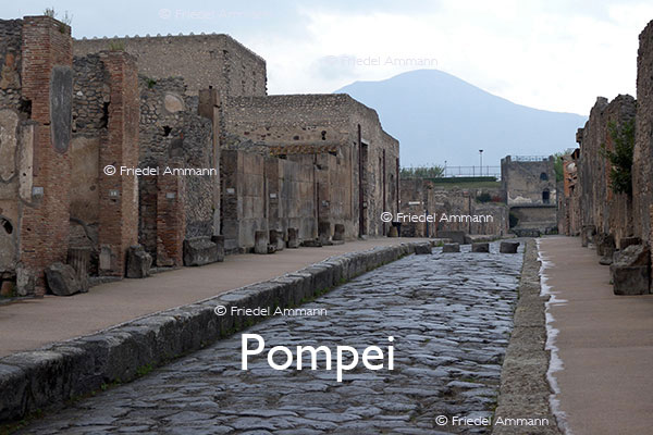 WORLD - Italia, Sud – Pompei - Vesuv
