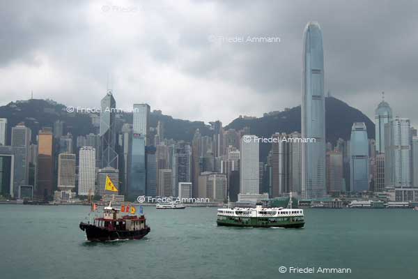 WORLD – Hong Kong - Hong Kong Island skyline 