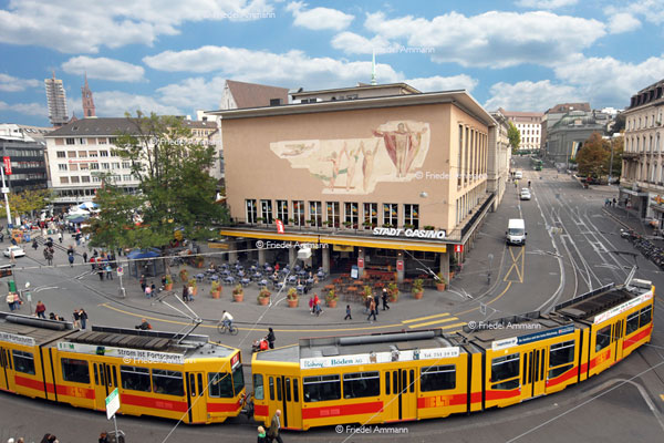 BASEL – Impressionen 1 - Barfüsserplatz, Stadtcasino