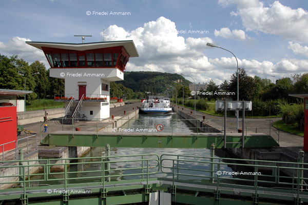 BASEL – Impressionen 1 – Schleuse, Birsfelden