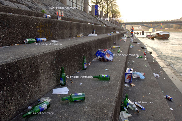 BASEL – Impressionen 2 - Kleinbasler Rheinufer 