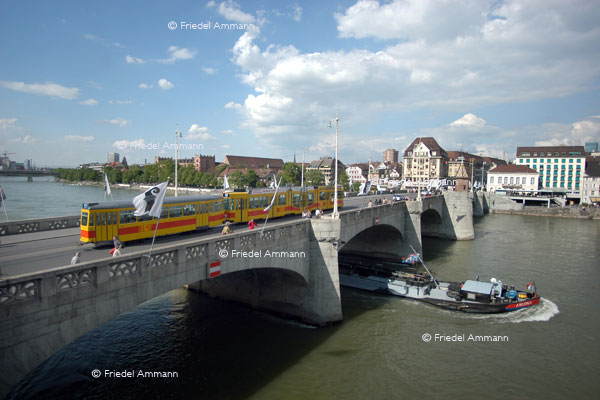 BASEL – Impressionen 2 - Mittlere Rheinbrücke