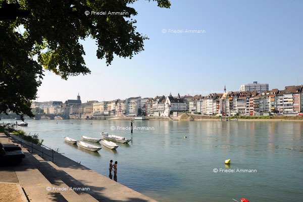 BASEL – Impressionen 2 - Kleinbasel, Rhein, Grossbasel