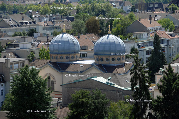 BASEL - Historische Gebäude - Synagoge