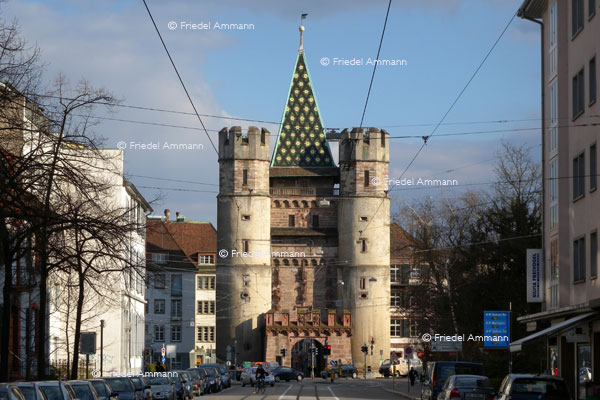 BASEL - Historische Gebäude - Spalentor 