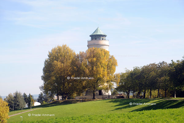 BASEL - Historische Gebäude – Wasserturm, Bruderholz