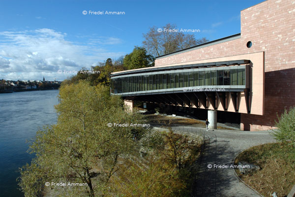 BASEL - Architektur 20. Jahrhundert - Tinguely Museum, Architekt Mario Botta