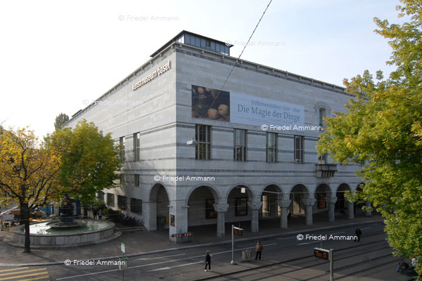 BASEL - Architektur 20. Jahrhundert - Kunstmuseum, Architekten Paul Bonatz und R. Christ