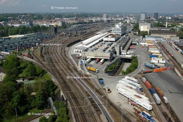 BASEL - Güterbahnhof Wolf