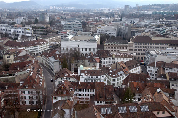 BASEL - Rittergasse, Kunstmuseum (weisses Gebäude)