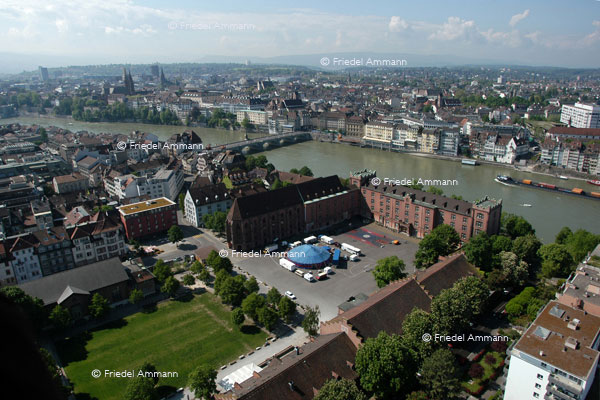 BASEL – Kasernenareal, Kleinbasel, Rhein, Grossbasel