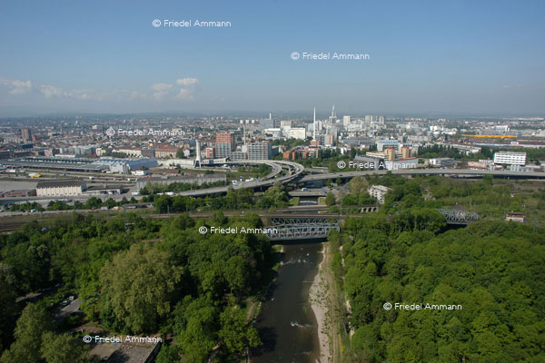 BASEL - Lange Erlen, Nordtangente, Kleinbasel