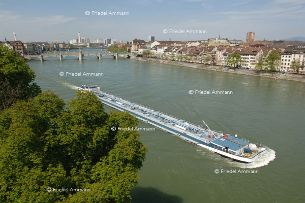 BASEL - Rheinschiffahrt