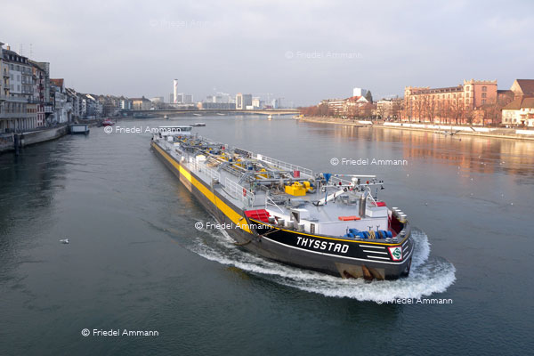BASEL - Rheinschiffahrt