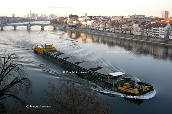 BASEL - Rheinschiffahrt