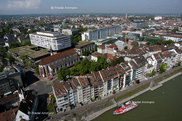 BASEL - Rheinschiffahrt - Feuerwehrboot