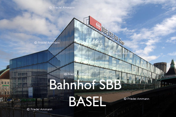 BASEL - Bahnhof SBB - Geschäftshaus Elsässertor, Architekten Herzog & de Meuron