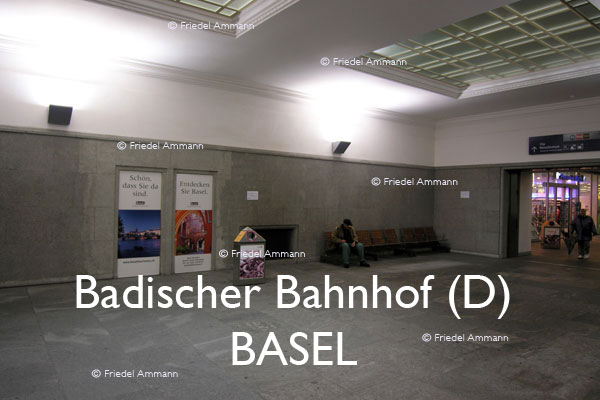 BASEL - Badischer Bahnhof (D)
