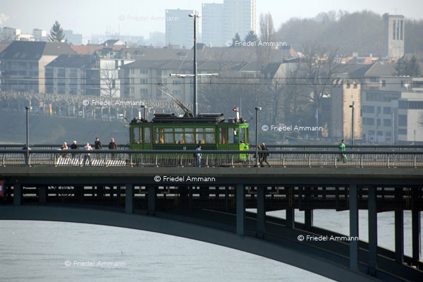 BASEL – Öffentlicher Verkehr – BVB, Dante Schuggi Drämli - Wettsteinbrücke