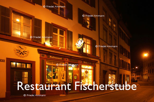 BASEL - Restaurant Fischerstube, Brauerei Uelibier