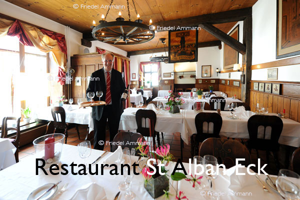 BASEL - Restaurant St Alban-Eck, Andreas Plüss