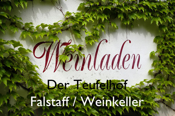 BASEL – Shopping - Der Teufelhof, Falstaff / Weinkeller - Leonhardsgraben 49