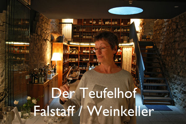 BASEL – Shopping - Der Teufelhof, Falstaff / Weinkeller - Leonhardsgraben 49