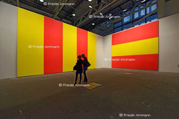 ART Unlimited 43 Basel 2012 - Olivier Mosset, Untitled - Galerie Andrea Caratsch, Zürich