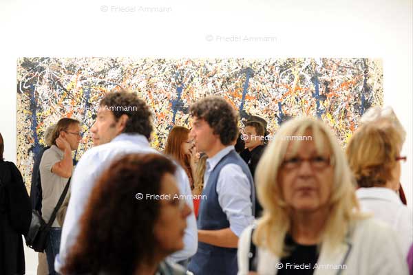 ART 42 Basel 2011 Unlimited - Mike Bidlo «Not Jackson Pollock - Tony Shafrazi Gallery, New York