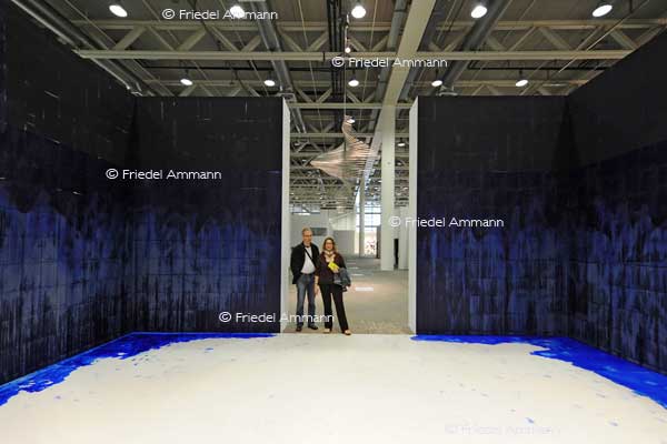 ART Unlimited Basel 41 2010 - À chaque stencil une révolution / For Each Stencil a Revolution, Latifa Echakhch - kamel mennour, Paris