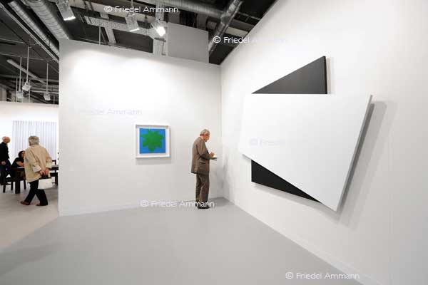 ART Unlimited Basel 41 2010 - Leaf / White Diagonal II, Elssworth Kelly - Matthew Marks Gallery, New York