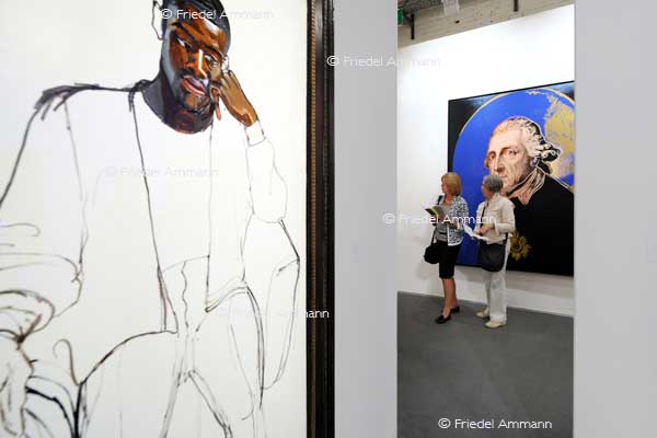 ART Basel 40 2009 - James Hunter Black Draftee, Alice Neel / Friedrich II, Andy Warhol