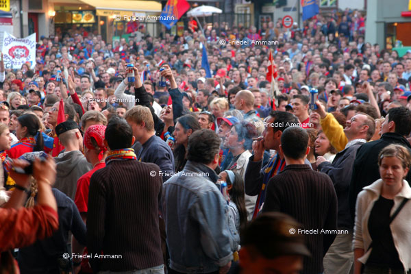 BASEL - BaslerInnen - FCB Meister-Feier