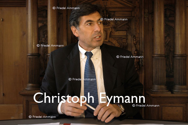 BASEL - Prominente - Regierungsrat Christoph Eymann 