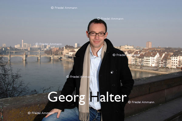 BASEL - Prominente - Georg Halter, Redaktor Tagesschau SF