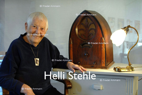 BASEL - Prominente - Helli Stehle – Schauspielerin & 1. Schweizer Radiofrau (1939)