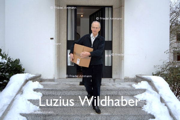 BASEL - Prominente - Prof. Luzius Wildhaber, ehemaliger Präsident am europäischen Gerichtshof für Menschenrechte, Strassburg